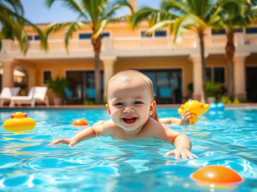 dionisosking.ro | Plaja versus piscina: avantaje și dezavantaje pentru bebeluși